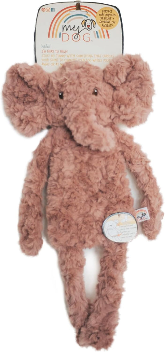 My Dog Elephant Crinkle Toy