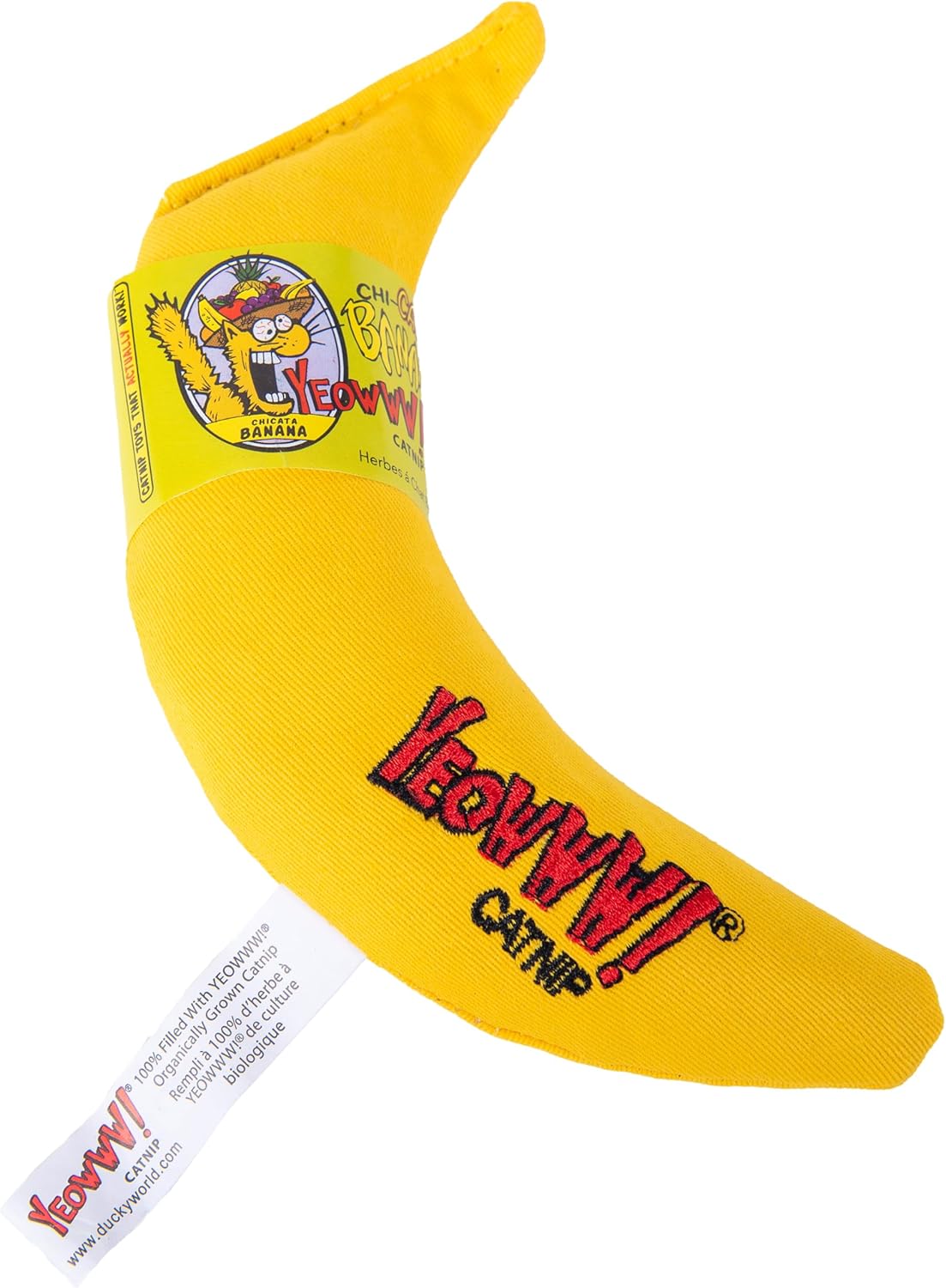 Yeowww! Banana Catnip Cat Toy