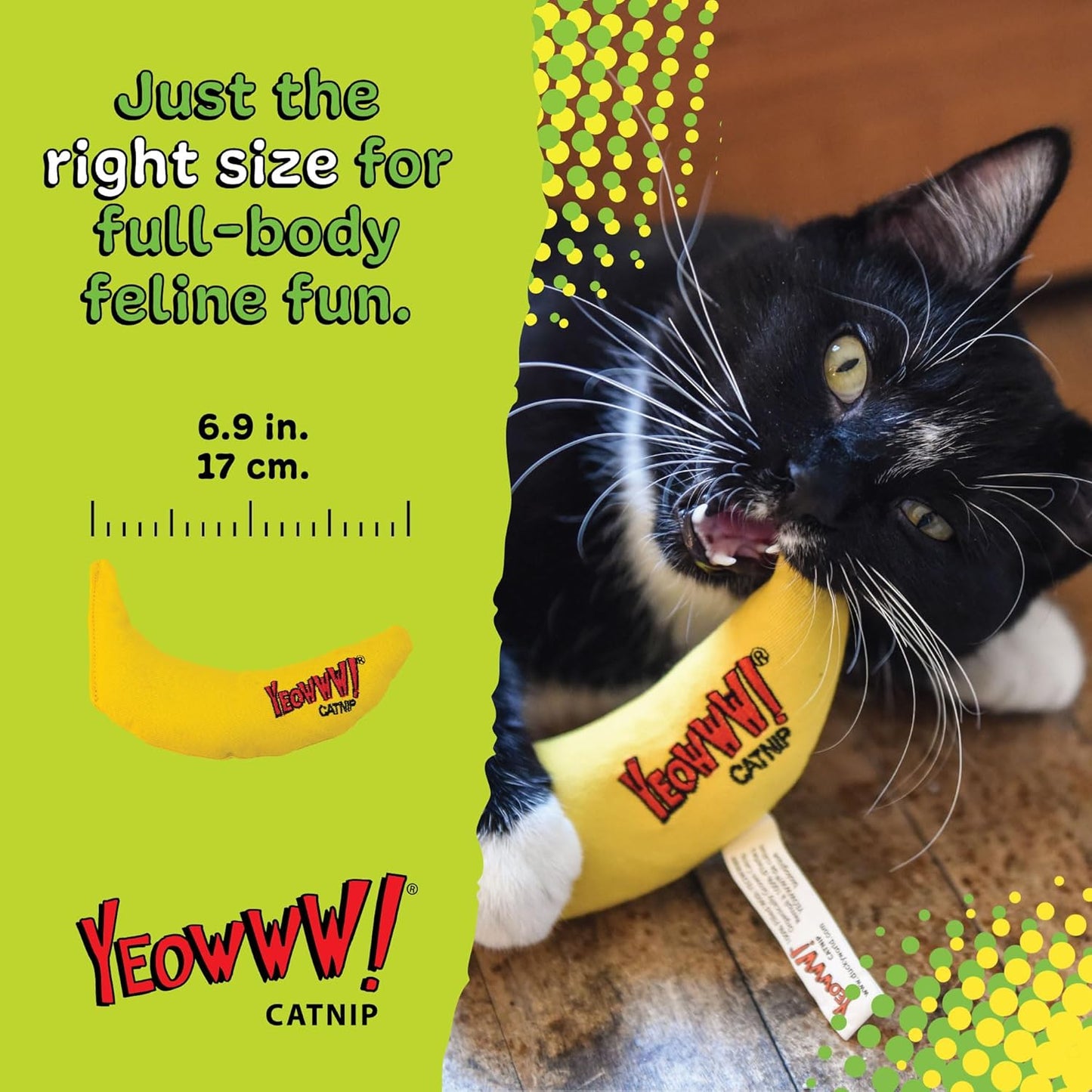 Yeowww! Banana Catnip Cat Toy