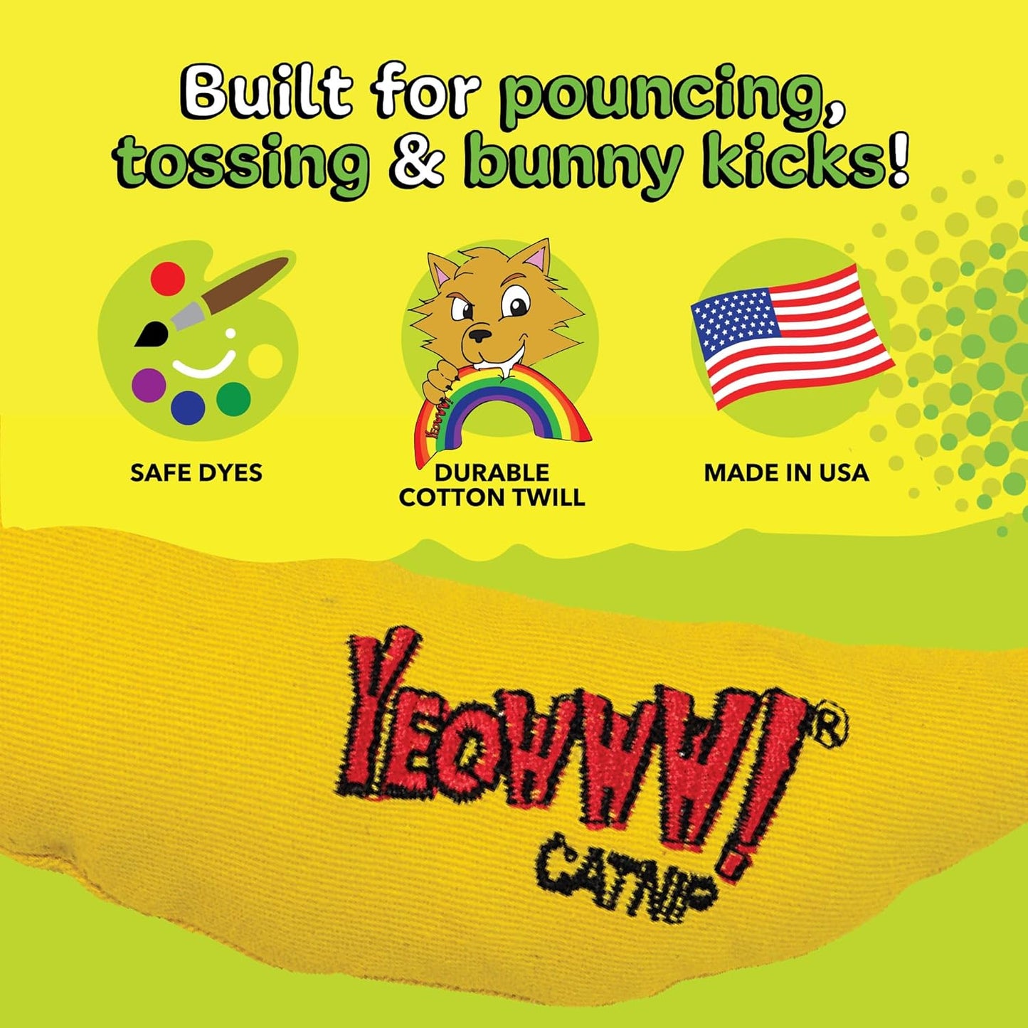 Yeowww! Banana Catnip Cat Toy
