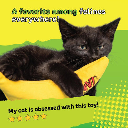 Yeowww! Banana Catnip Cat Toy