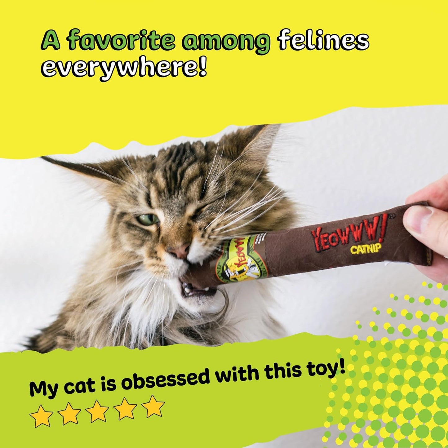 Yeowww! Catnip Cigar Cat Toy