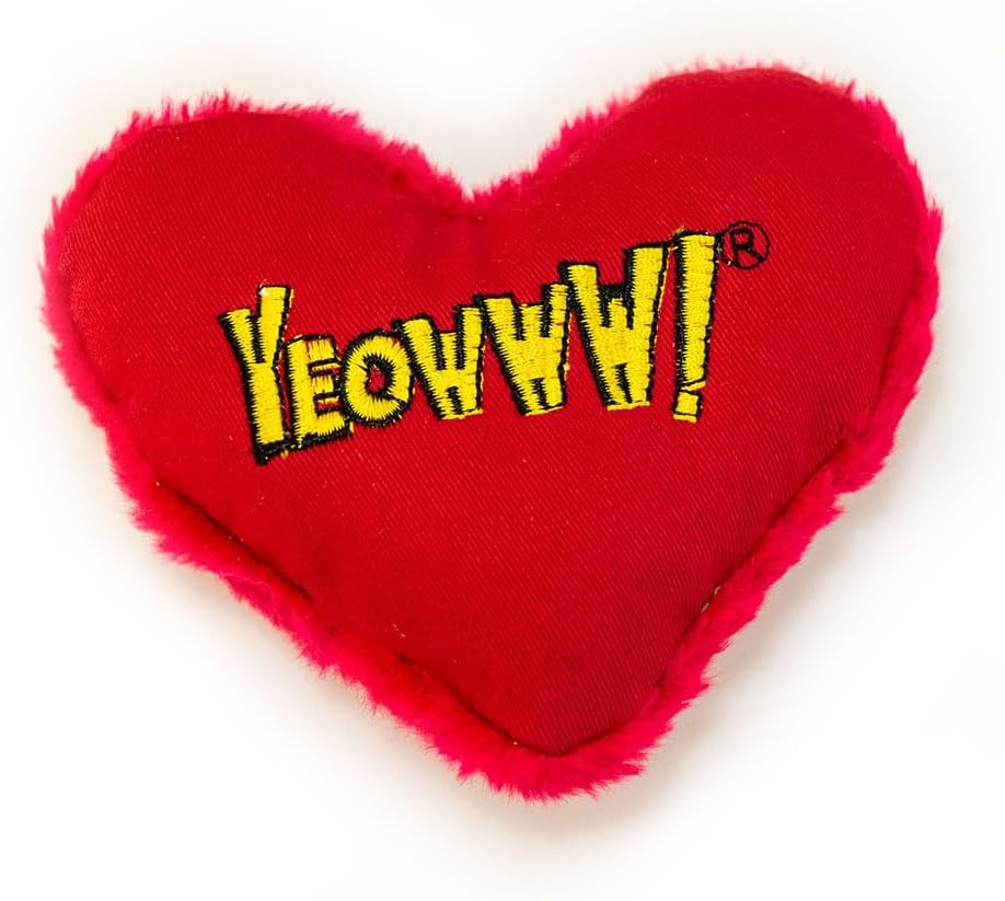 Yeowww! Catnip Heart Attack Cat Toy