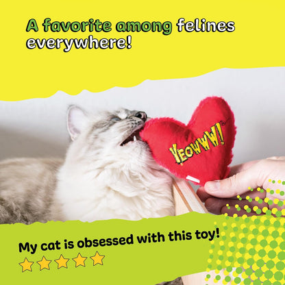 Yeowww! Catnip Heart Attack Cat Toy