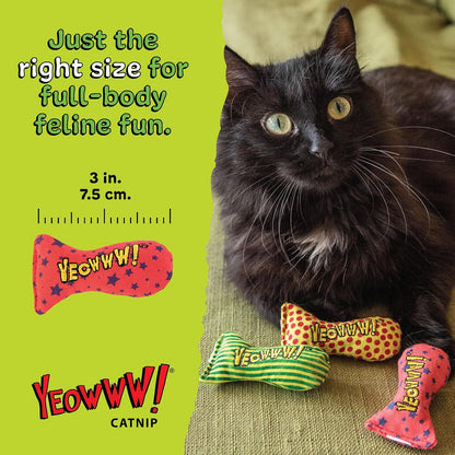 Yeowww! Catnip Stinkies Stars Cat Toy