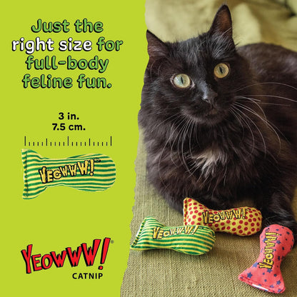 Yeowww! Catnip Stinkies Stripes Cat Toy