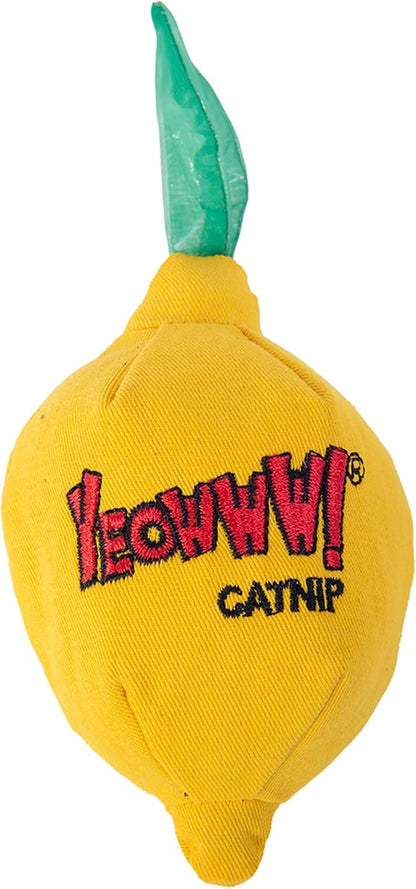 Yeowww! Catnip Lemon Cat Toy