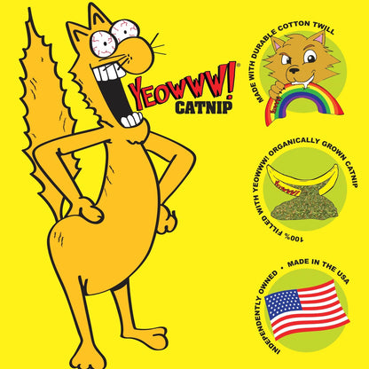 Yeowww! Catnip Lemon Cat Toy