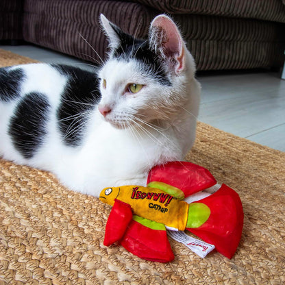 Yeowww! Catnip Mo Betta Fish Red Cat Toy