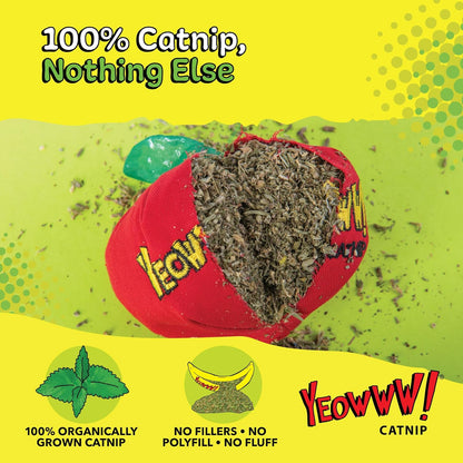 Yeowww! Catnip Apple Cat Toy