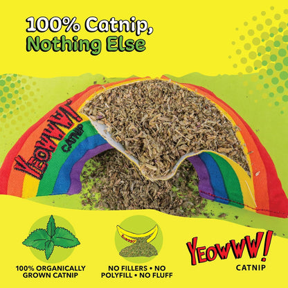 Yeowww! Catnip Rainbow Cat Toy