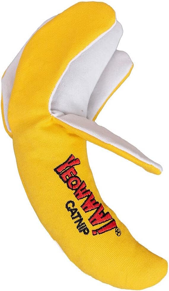 Yeowww! Catnip Peeled Banana Cat Toy