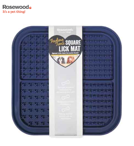 Rosewood Square Dog Puppy Lick Mat 20 x 20cm