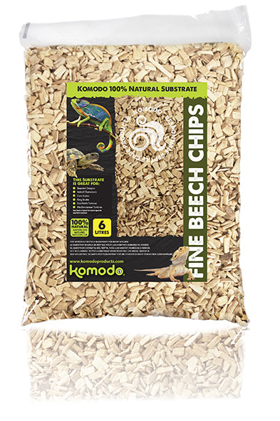 Komodo Beech Chips Coarse 6ltr