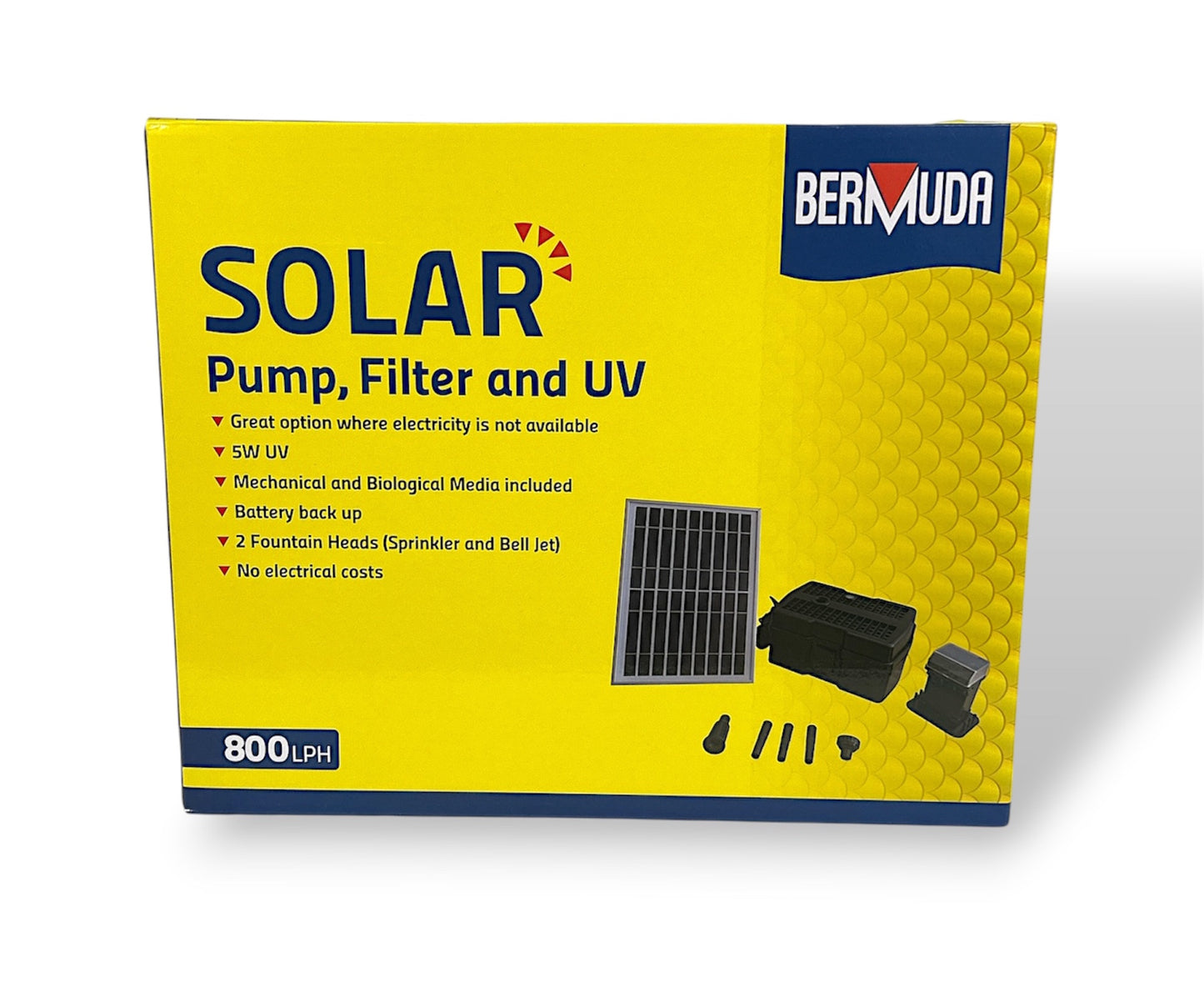 Bermuda Solar Pump Filter & Uv 800Lph