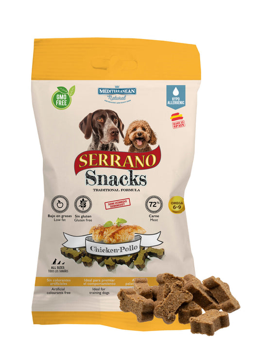 Serrano Snacks Chicken Dog Treats 100g