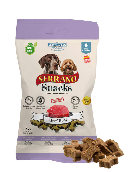 Serrano Snacks Beef Dog Treats 100g