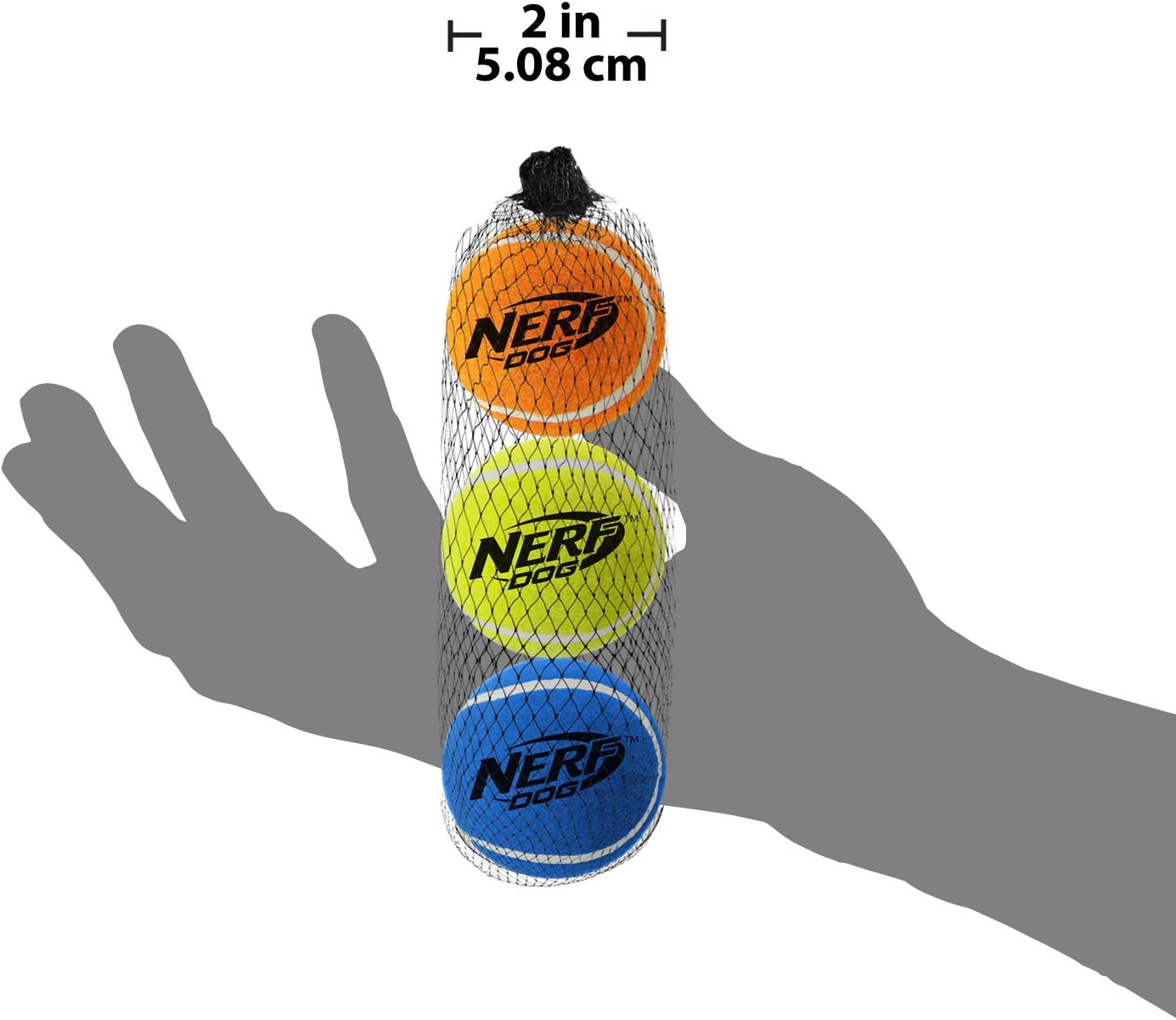 Nerf Mega Strength Small Ball 3 Pack