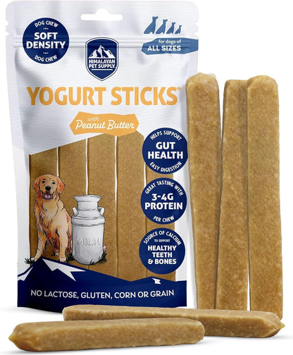 Himalayan Dog Chew Yoghurt Sticks Peanut Butter 5pk