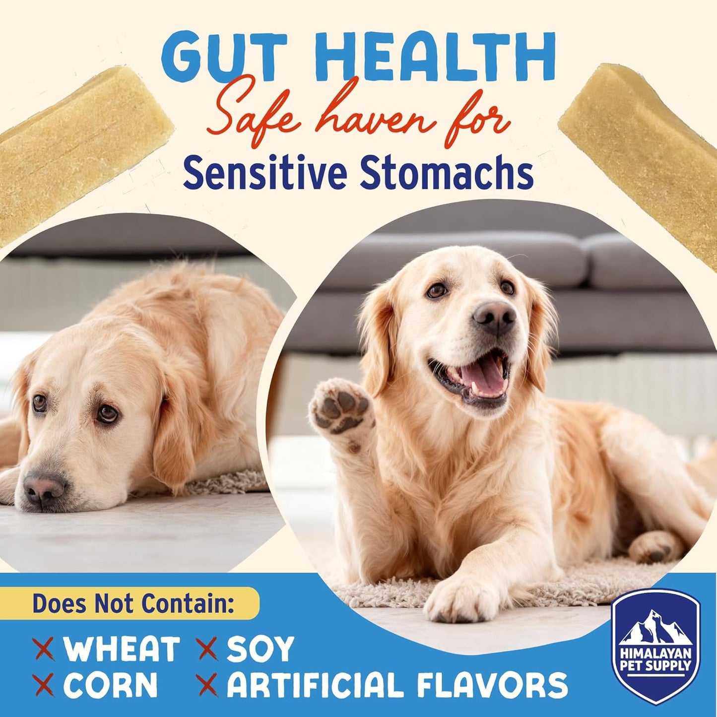 Himalayan Dog Chew Yoghurt Sticks Peanut Butter 5pk