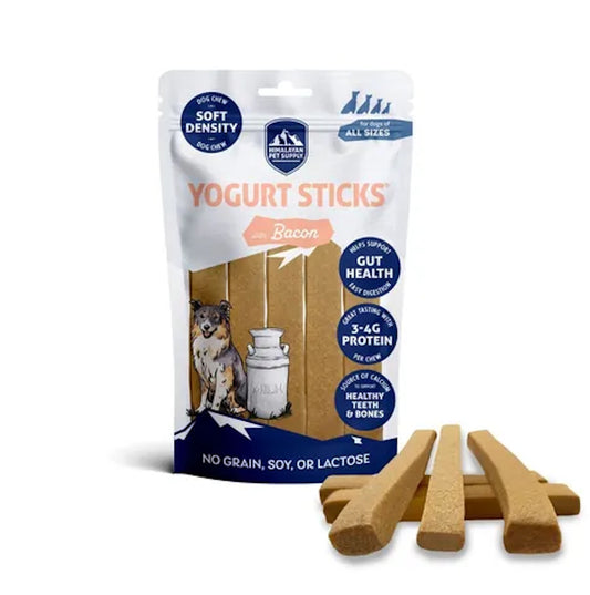Himalayan Dog Chew Yoghurt Sticks Bacon 5pk
