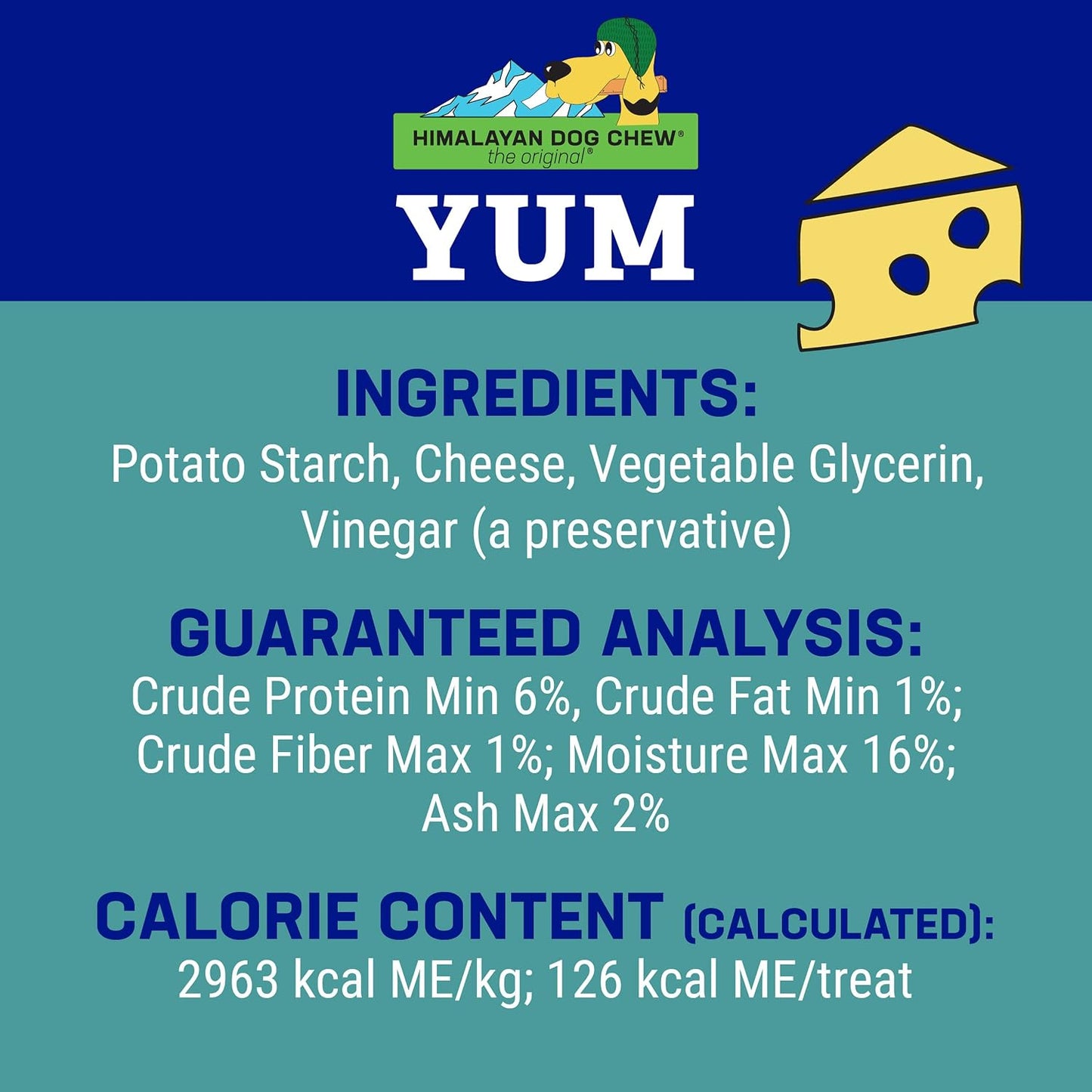 Himalayan Yum Dog Chew Cheese 3pk