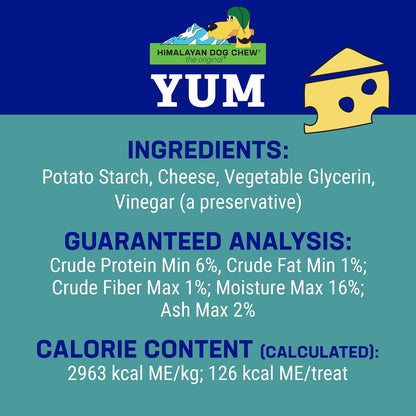 Himalayan Yum Dog Chew Cheese 3pk