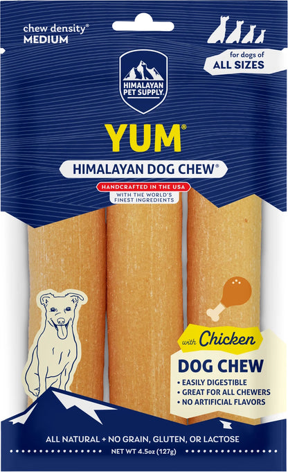 Himalayan Yum Dog Chew Chicken 3pk