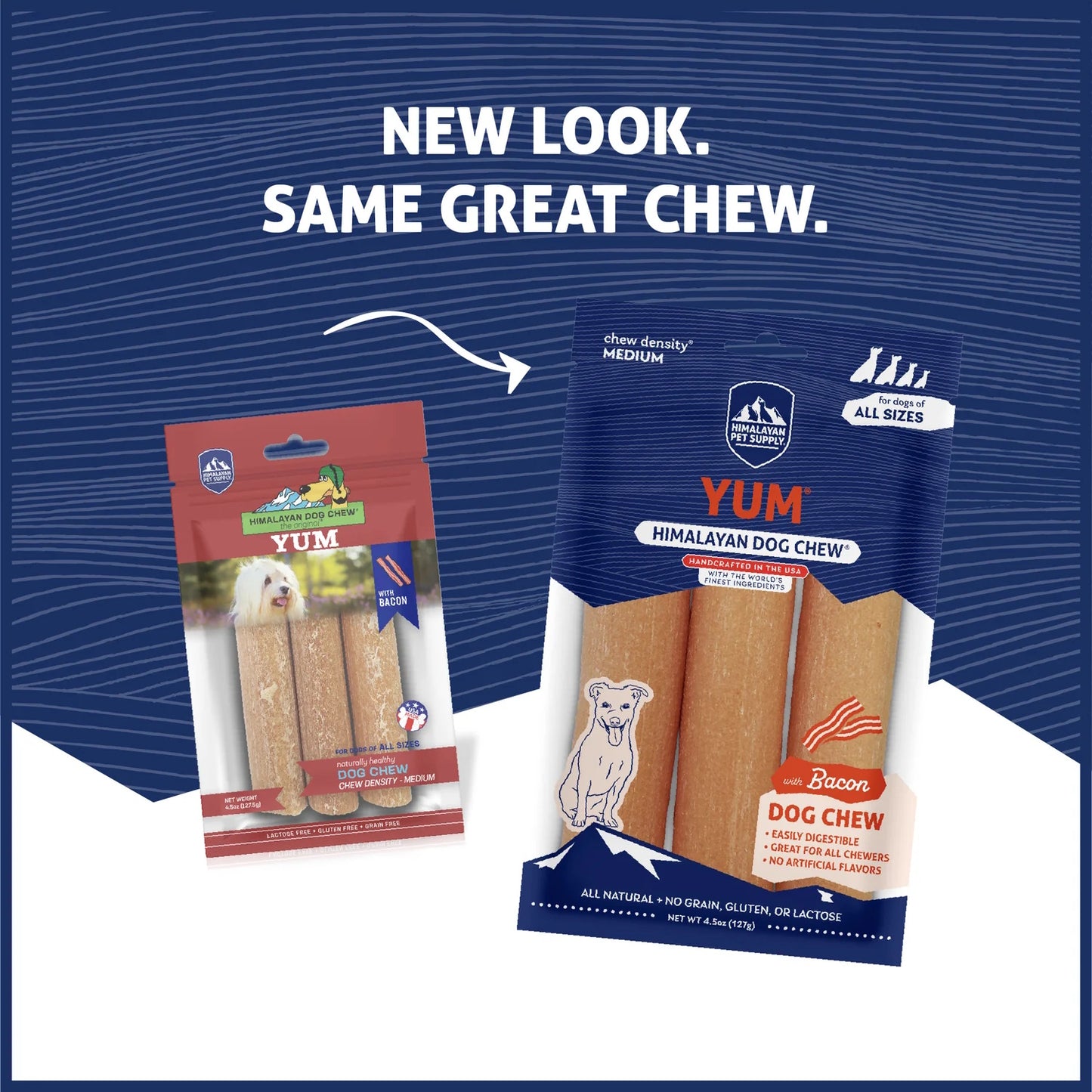 Himalayan Yum Dog Chew Bacon 3pk
