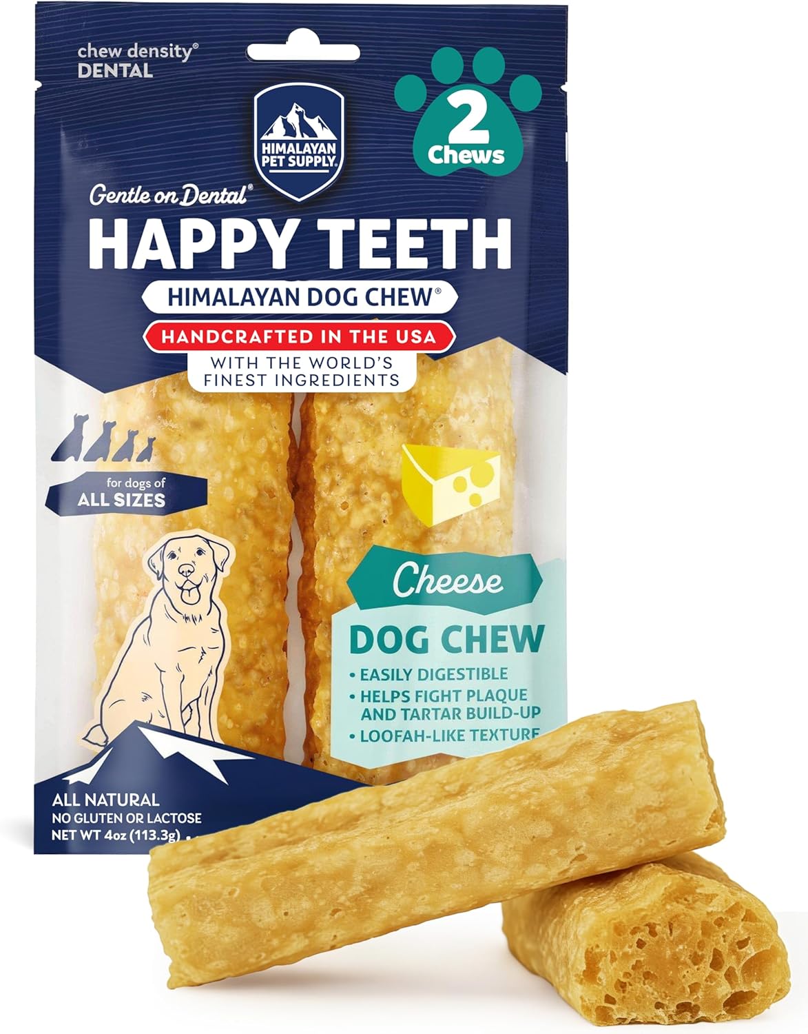 Himalayan Happy Teeth Cheese Large 2pk