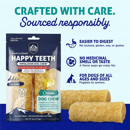Himalayan Happy Teeth Cheese Large 2pk