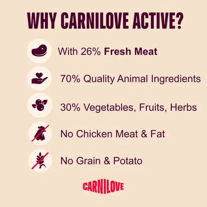 Carnilove Duck & Pheasant Adult Dog Food 12kg