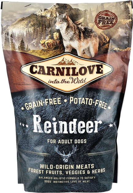 Carnilove Reindeer Adult Dog Food 1.5kg