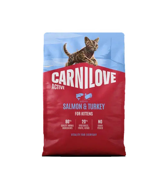 Carnilove Salmon & Turkey Kitten Food 2kg