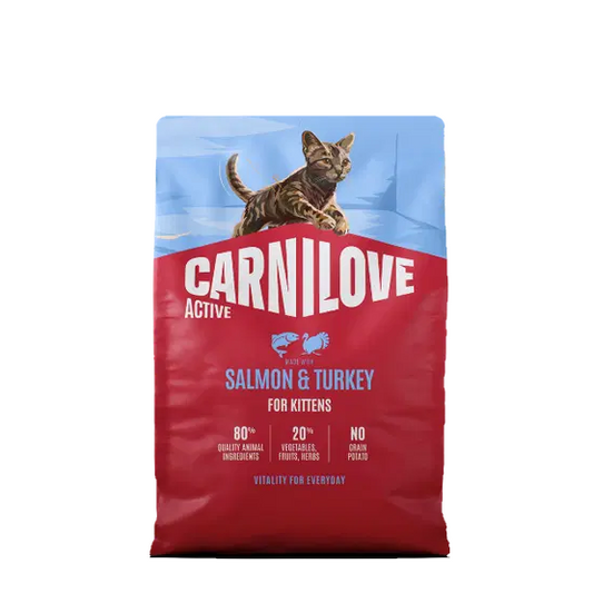 Carnilove Salmon & Turkey Kitten Food 400g
