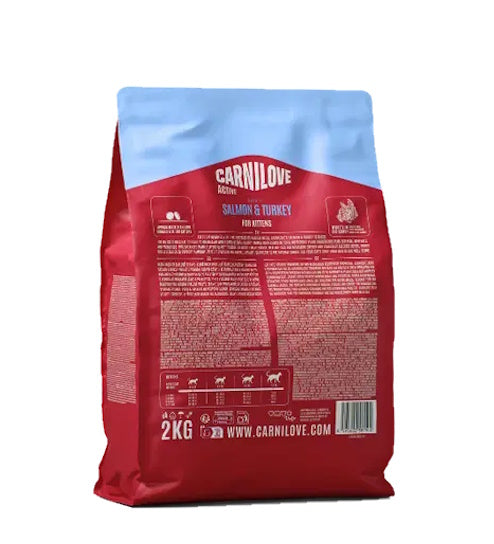 Carnilove Salmon & Turkey Kitten Food 400g