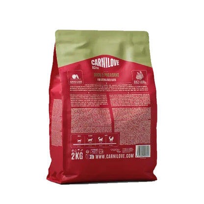 Carnilove Duck & Pheasant Adult Cat 2kg