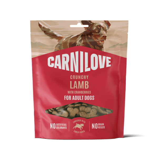 Carnilove Dog Treats Lamb With Cranberries 200g