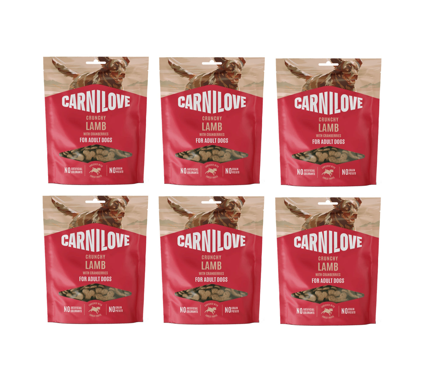 Carnilove Dog Treats Lamb With Cranberries 200g