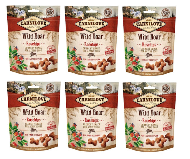 Carnilove Wild Boar With Rosehips 200g