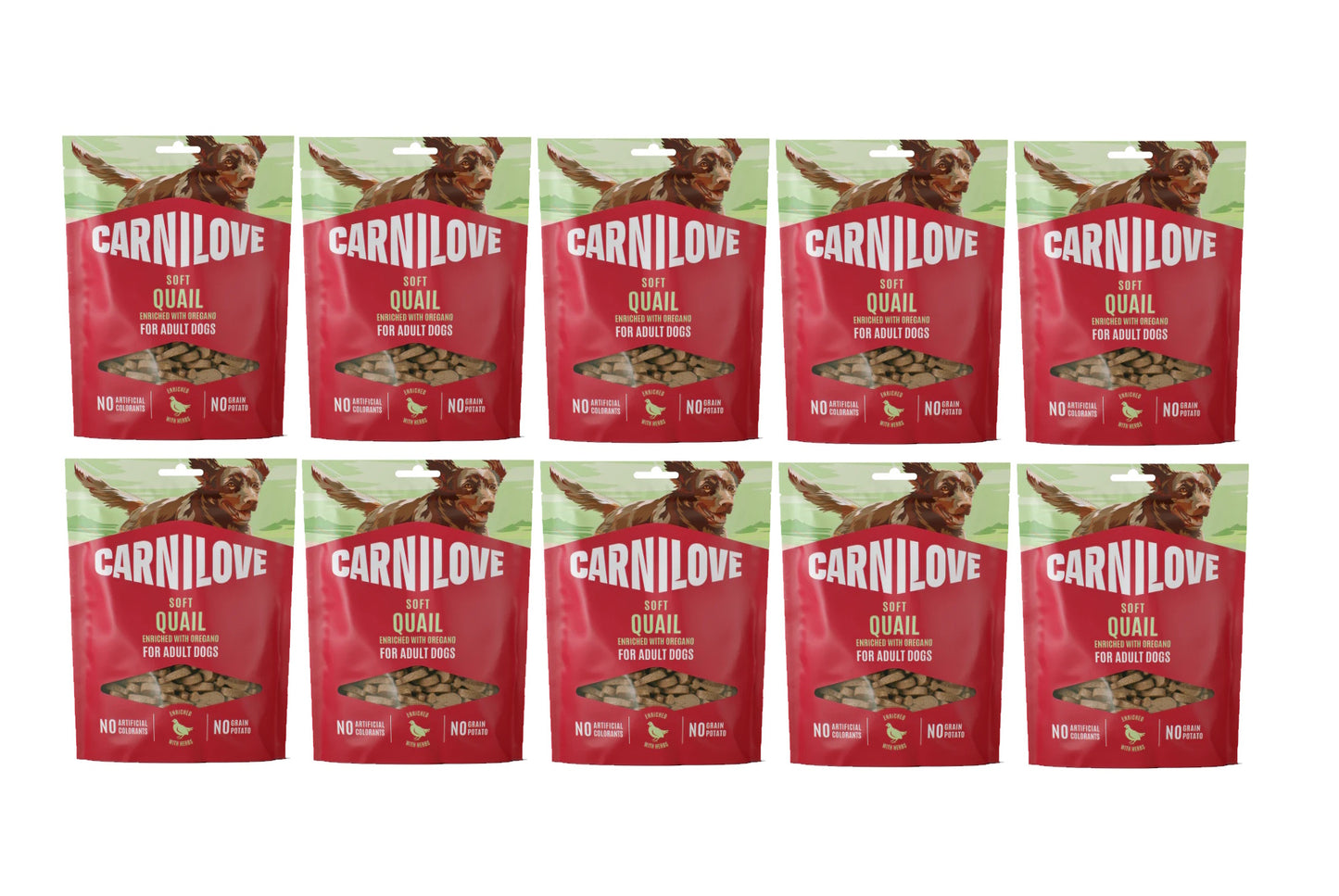 Carnilove Dog Treats Quail Enriched With Oregano 200g