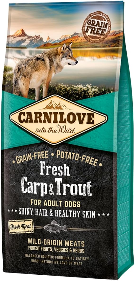Carnilove Fresh Carp & Trout Adult Dog Food 12kg
