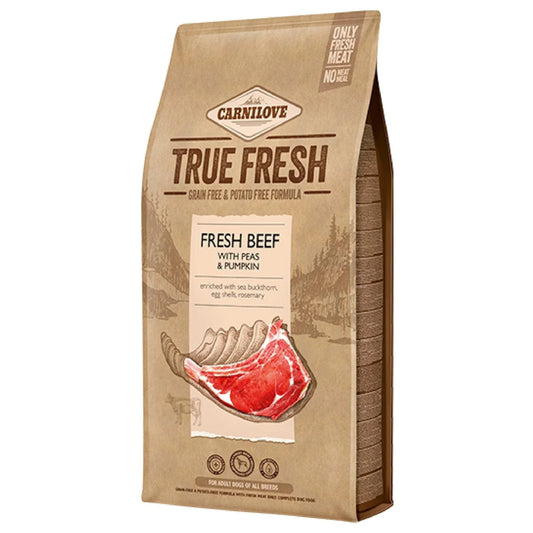 Carnilove True Fresh Beef With Peas & Pumpkin Dog Food 11.4kg