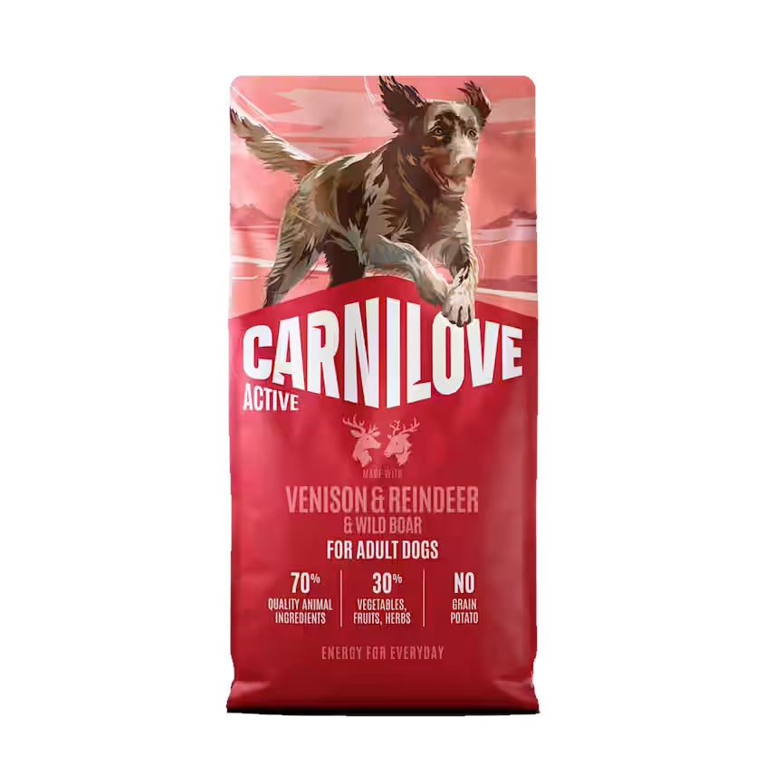 Carnilove Venison,Reindeer & Wild Boar Grain Free Adult Dog Food 1.5kg