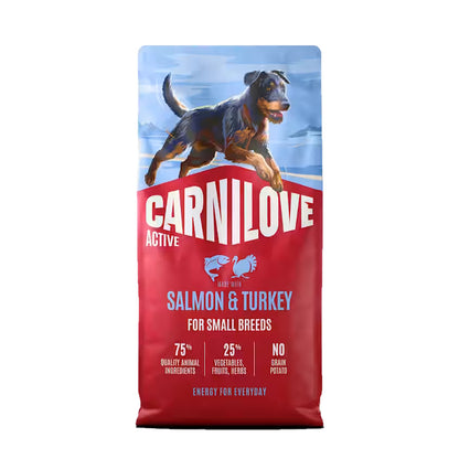 Carnilove Salmon & Turkey For small Breeds Grain Free 1.5kg