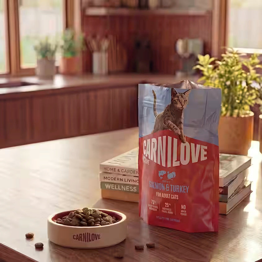 Carnilove Grain Free Salmon & Turkey Adult Cat Food 2kg