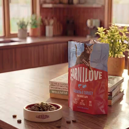Carnilove Grain Free Salmon & Turkey Adult Cat Food 2kg