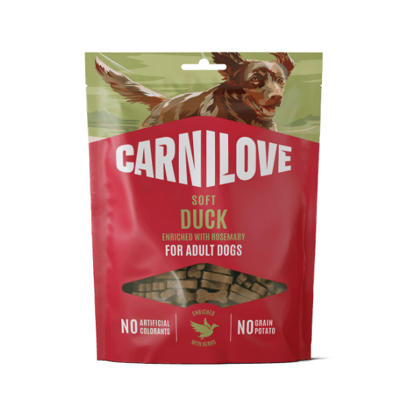 Carnilove Dog Treats Duck Enriched With Rosemary 200g
