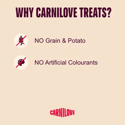 Carnilove Dog Treats Salmon With Thyme 200g
