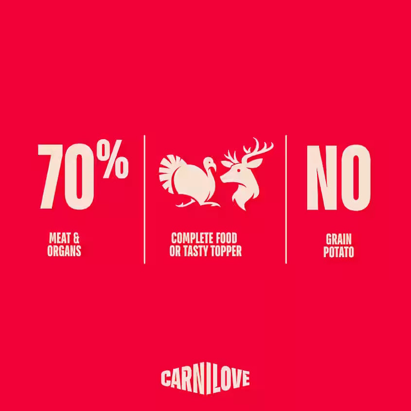 Carnilove Dog Pouch Turkey, Venison & Strawberry Leaves 300g